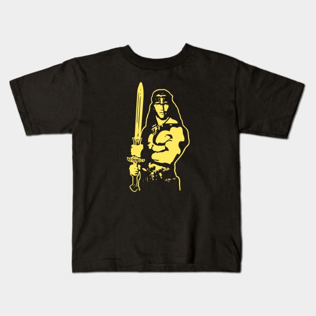 Mod.10 Conan The Barbarian Thulsa Doom Kids T-Shirt by parashop